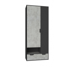 NANO ruhásszekrény - NA2, grafit + enigma