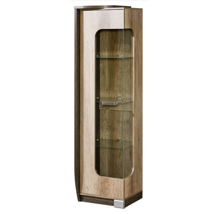 ROMERO vitrin - R2 L, canyon tölgy/Arusha