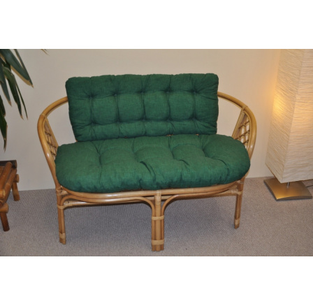 Polstr na lavici Bahama tmavě zelený melír typ PL