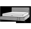 Plissa Bed 140x200 Velvetmat 40 Not applicable 1
