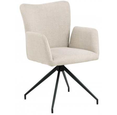 Laura szék karfákkal bézs