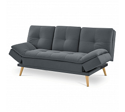 Trojmístná pohovka, šedá, látka, ASB-4720 GREY2