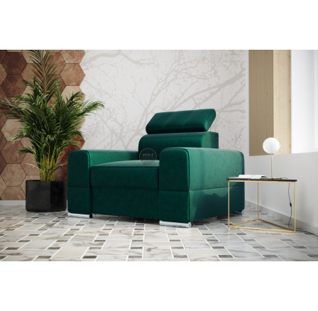 FOTEL ROYAL 114 CM - Odcienie zieleni