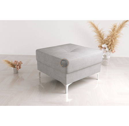 PUFA Z POJEMNIKIEM 70X70 CM - Odcienie szarości