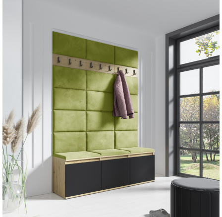 EMI 6 előszobafal, Trinity 12/Artisan + Fekete