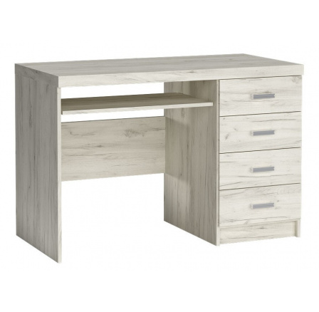 INDIANAPOLIS I16 íróasztal fehér Kraft