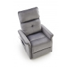 Elektromosan állítható és masszázs fotel SEMIR 2, Szürke Bluvel 14