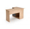BEGA íróasztal, Artisan Tölgy/Grafit UNI