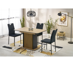 WILSON étkezőasztal, artisan tölgy / fekete