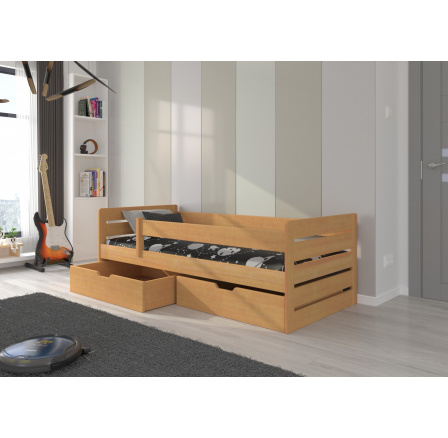 Ágy matraccal BEMMA 180x80 Bükk