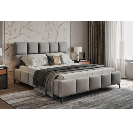 Łóżko Amber 180x200 DREWNIANY STELAŻ