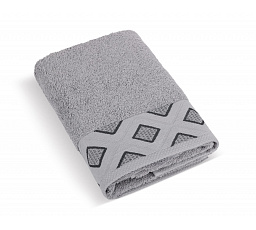 Froté osuška Diamant 70x140cm 500g šedá