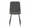 Jídelní židle, šedá, látka, CT-281 GREY2
