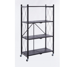 Fém polc R4-FX 4P fekete R44P-FX