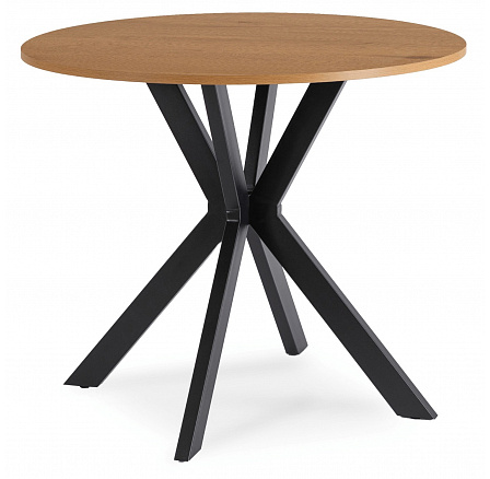 Stół LAUREN 80 cm Dąb Złoty/Czarny Stół LAUREN 80 cm Dąb Złoty/Czarny