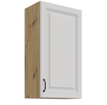 Horní skříňka STELLO - 50 G-90 1F, Dub Artisan/Bílý mat