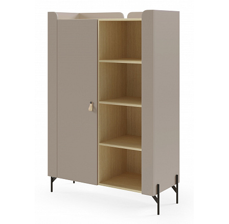 SALERNO SA-3 polc, Porcini/Mavelie Tölgy