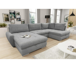 Sedací souprava Calista levá světle šedá