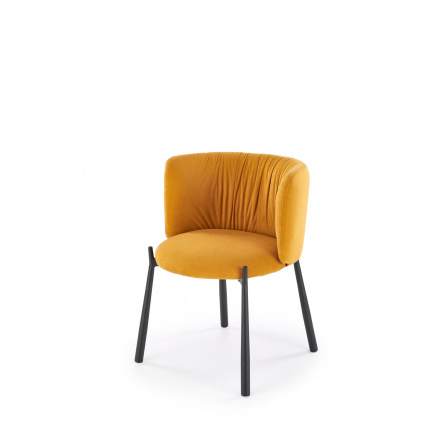 Étkezőszék K531, Mustársárga/Fekete