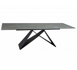 WESTIN CERAMIC étkezőasztal, Ossido Verde Türkiz matt/Fekete matt