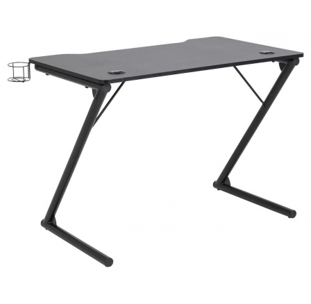 Trooper fekete játékos asztal