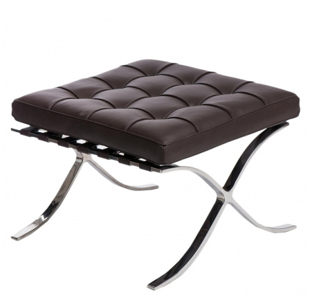 BA1 lábtartó barna természetes bőr