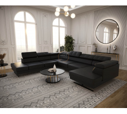 NAROŻNIK EMPORIO MAX II 300X350X180 - lewa , Odcienie zieleni