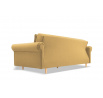 KRYSTYNA Kihúzható Kanapé Sárga, Norn 65