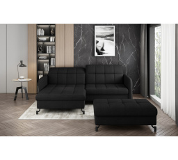 Narożnik Lorelle + Pouf Sawana 14 110x200 Left 1