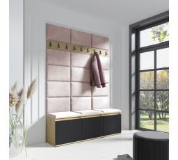 EMI 6 előszobafal, Trinity 19/Artisan + Fekete