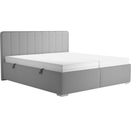 Postel Aviana 180x200, Světle šedá