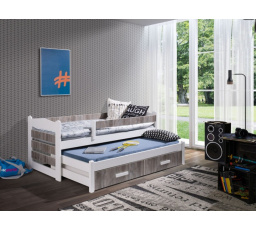 TIAGO II - postel z masivu pro 2 děti