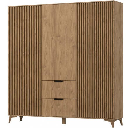 Entsian 185 Szafa Dąb Artisan Dąb Artisan 185x192