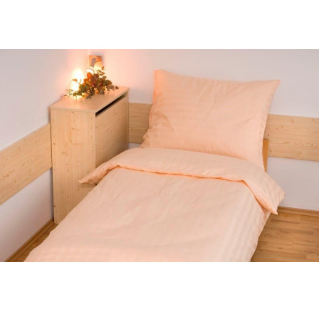 Povlak Atlas Gradl  50x70cm Meruňkový nitěný knoflík