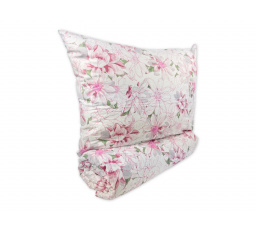 Povlečení Satén 140x200, 70x90cm Floreta