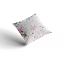 Saténový povlak na polštář Floreta 50x70