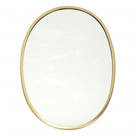 Arcilla ovális arany tükör