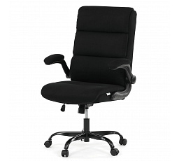 Irodai szék, hintamechanizmus, fekete szövet, KA-K3104 BK