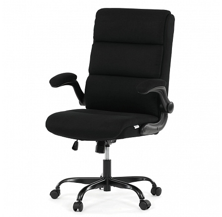 Irodai szék, hintamechanizmus, fekete szövet, KA-K3104 BK