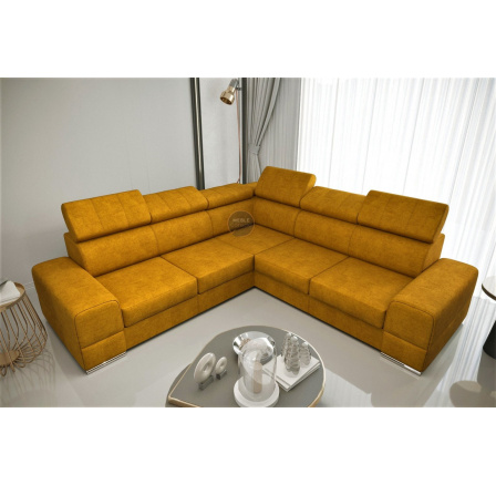 NAROŻNIK ROYAL MAX 286×286 - lewa , Odcienie żółtego