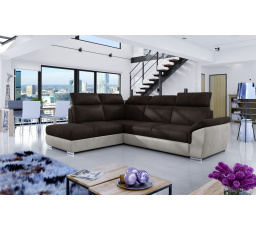 Rohová sedací souprava LORETO, Monolith 29/Monolith 09, Levá