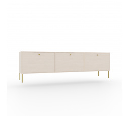 RTV szekrény 3D Tili Homok bézs+Homok bézs