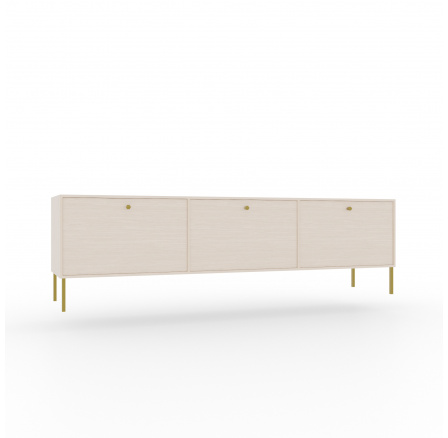 RTV szekrény 3D Tili Homok bézs+Homok bézs