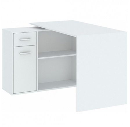 NASH 1D1S íróasztal, Fehér