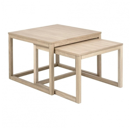 Cornus 2 darabos asztalkészlet fehérített tölgy