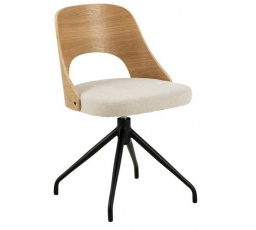 Lucy szék tölgy/bézs forgatható
