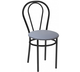 Öko szürke szék - fekete keret Tulipán