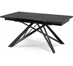 Stół MAXIME Ceramiczny Rozkładany 160-240 cm Czarny Marmur