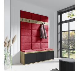 EMI 6 előszobafal, Trinity 24/Artisan + Fekete