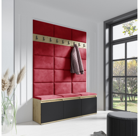 EMI 6 előszobafal, Trinity 24/Artisan + Fekete